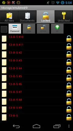 File Locker screenshot 2