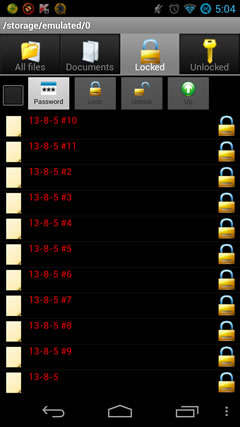 File Locker screenshot 2