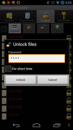 File Locker screenshot 3