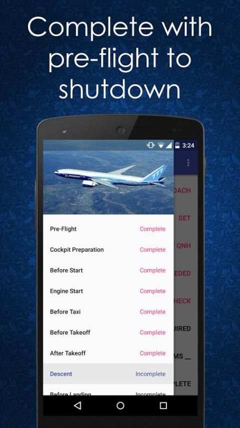 Boeing 777 Checklist 1 تصوير الشاشة