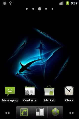 Shark 3D Live Wallpaper स्क्रीनशॉट 1