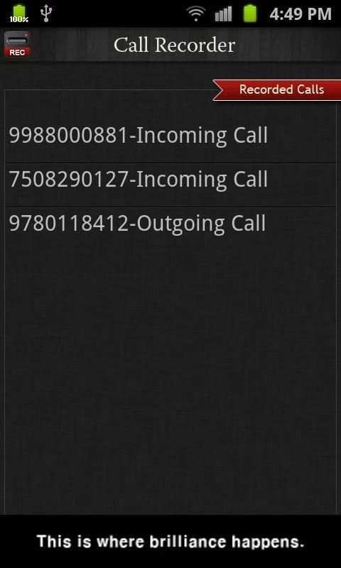 Call Recorder screenshot 2