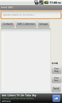 Way 2 Free SMS screenshot 2
