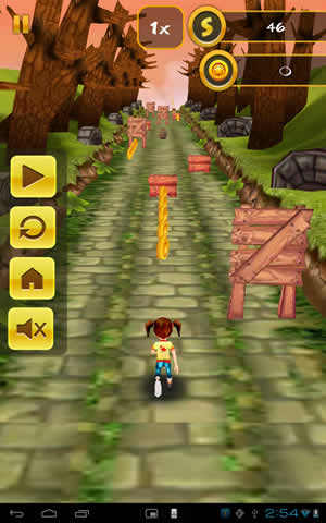 3D Jungle Runner : Racing Game screenshot 2