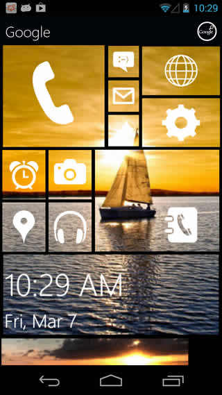 Windows 8 Launcher screenshot 1