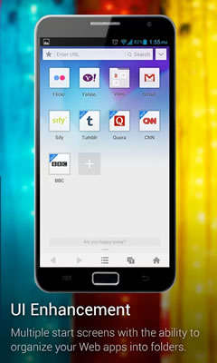 UC Browser for X86 Phones screenshot 2