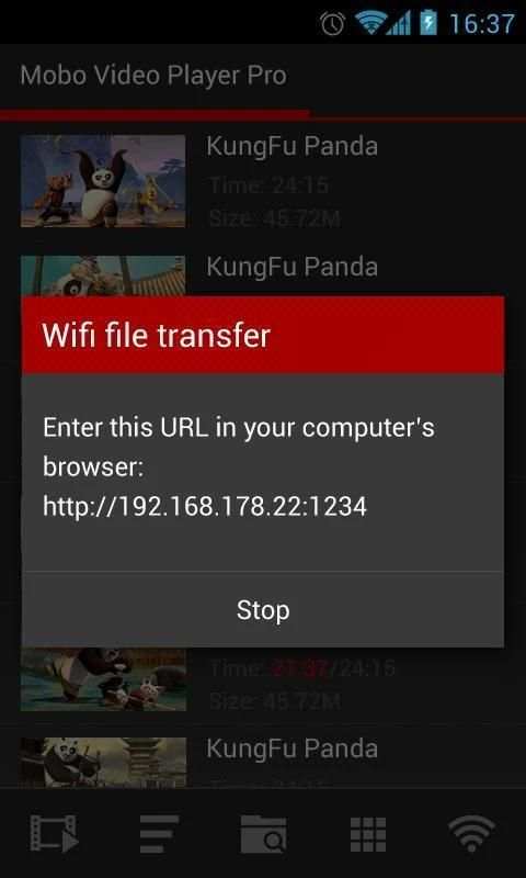Easy Video Player screenshot 1