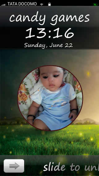 My Name lockscreen screenshot 1