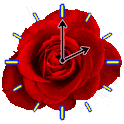 Rose Clock icon