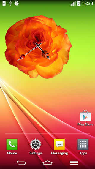 Rose Clock screenshot 3