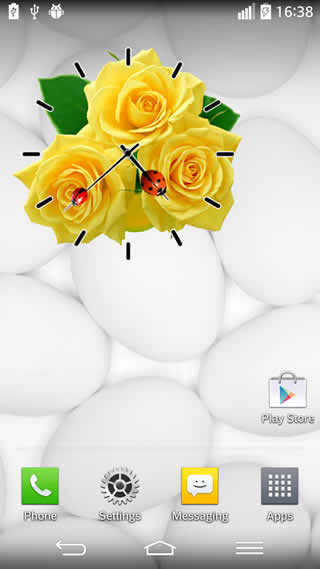 Rose Clock screenshot 2