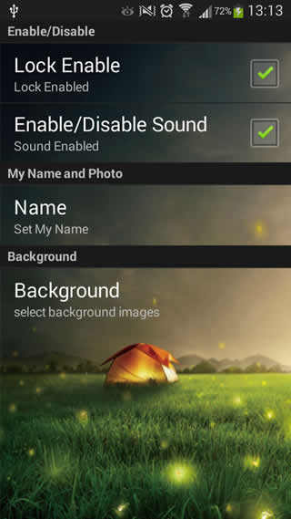 My Name lockscreen screenshot 3