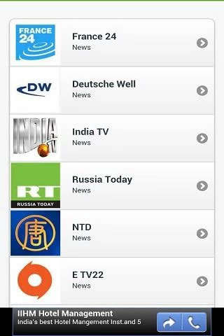 HD Live Tv Free screenshot 2