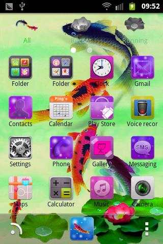 Fish GO Launcher EX Theme screenshot 2
