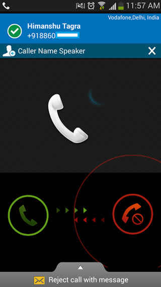 Caller Name Speaker screenshot 1