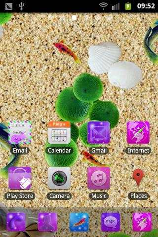 Fish GO Launcher EX Theme screenshot 3
