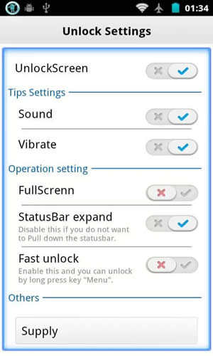 Fast Full Zipper Lock Screen screenshot 3