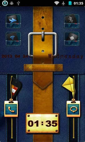 Fast Full Zipper Lock Screen screenshot 2