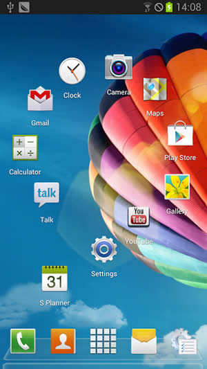 Galaxy S4 Next Launcher Theme स्क्रीनशॉट 2