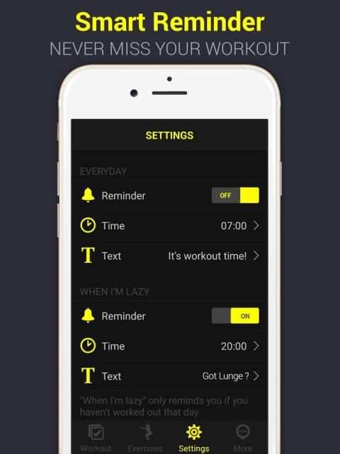30 Day Lunge Challenge Free screenshot 5