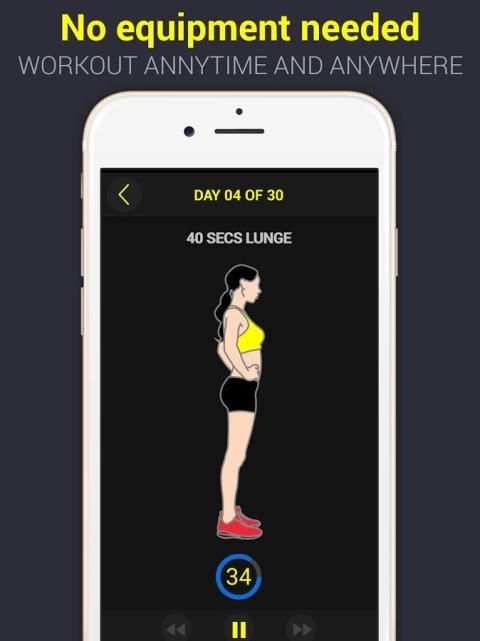 30 Day Lunge Challenge Free screenshot 6