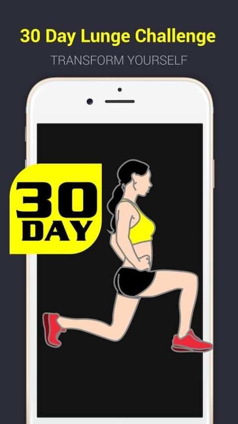 30 Day Lunge Challenge Free скриншот 12