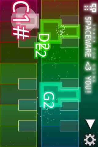 Space Piano screenshot 2