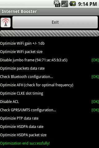 Internet Connection Booster screenshot 1