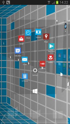 Windows 8 Next Launcher Theme स्क्रीनशॉट 1