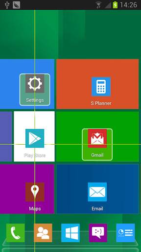 Windows 8 Next Launcher Theme скриншот 2