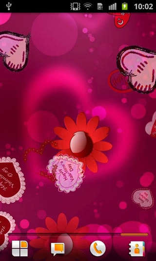 Valentine Live Wallpaper screenshot 1