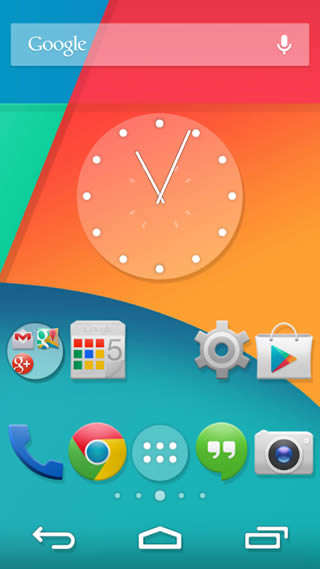 KitKat 4.4 Launcher Theme screenshot 4