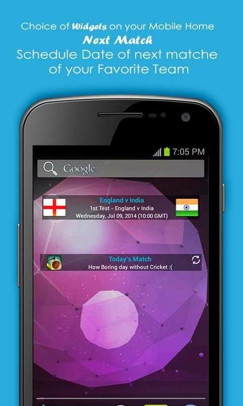 Live Cricket Scores & Schedule 4 تصوير الشاشة