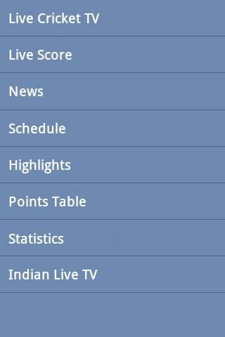 T20 Cricket Live TV - India screenshot 1