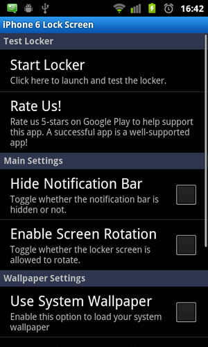 iPhone 5s Lock Screen screenshot 3