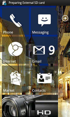 Launcher 7 screenshot 1
