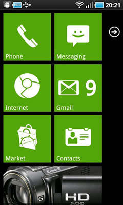 Launcher 7 screenshot 2