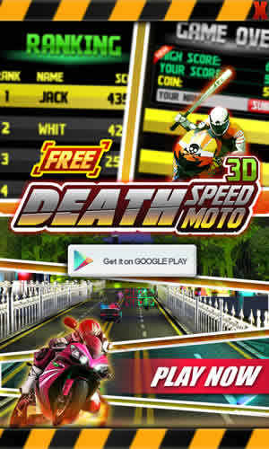 Death Speed:Moto 3D-Free Game screenshot 3