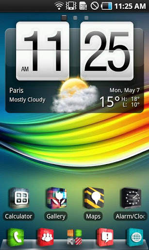 3D Icons GO LauncherEX Theme 2 تصوير الشاشة