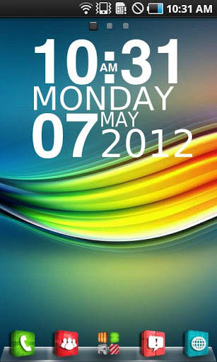 3D Icons GO LauncherEX Theme 1 تصوير الشاشة