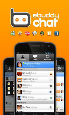 eBuddy Messenger स्क्रीनशॉट 1