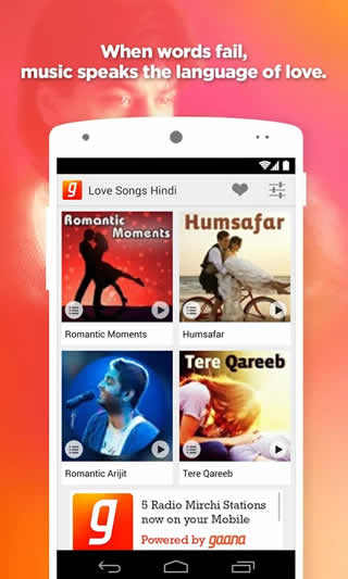 Love Songs Hindi screenshot 1