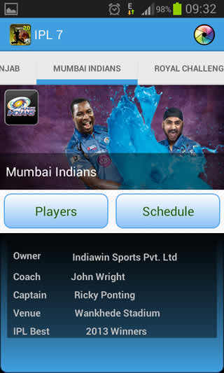 IPL 2014 / IPL 7 2 تصوير الشاشة