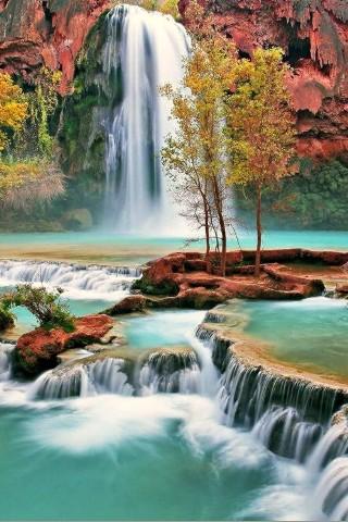 Waterfall 3D by World Live Wallpaper live wallpaper for Android Waterfall  3D by World Live Wallpaper free download for tablet and phone