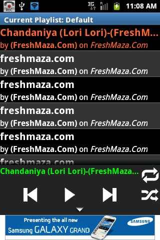 Max Mp3 Player screenshot 2