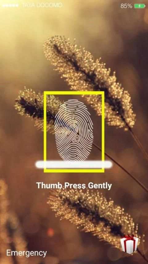 Finger Print Lock Screen Prank screenshot 4