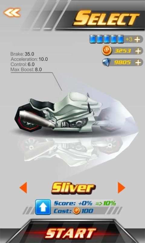Crazy Moto 3D Lite screenshot 4