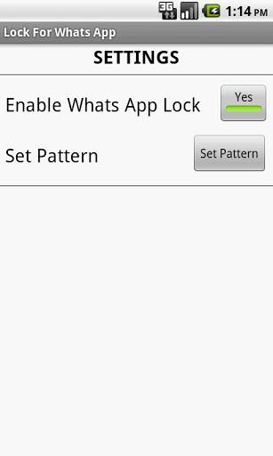 Lock For WhatsApp Free screenshot 4