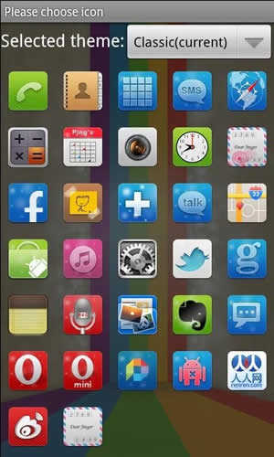 Classic Theme GO Launcher EX screenshot 3