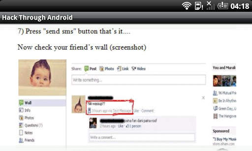 Facebook Hack Trial screenshot 4